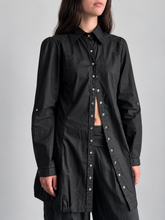 Load image into Gallery viewer, Vertigo Mercerized Black Midi Jacket