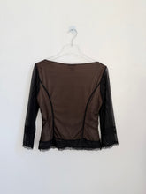 Load image into Gallery viewer, Y2K BCBG Mesh Layer Blouse S-M