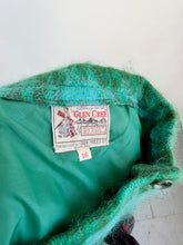 Load image into Gallery viewer, 60s Mohair Shadow Plaid Skirt S