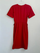 Load image into Gallery viewer, 80s Poppy Valentino Dress S