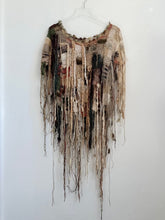 Load image into Gallery viewer, Art To Wear Knitted Fringe Top M