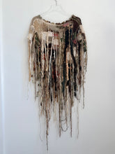 Load image into Gallery viewer, Art To Wear Knitted Fringe Top M