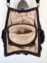 Load image into Gallery viewer, Victorian Beaded Fringe silk Purse