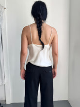 Load image into Gallery viewer, Ivory Silk Cami Top S-M