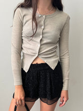 Load image into Gallery viewer, Y2K Cloud Merino Wool Cardigan XS-S