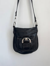 Load image into Gallery viewer, Black Leather Crossbody Purse